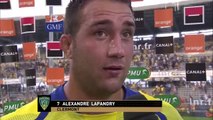 Clermont-Racing: Interview Alexandre Lapandry (CLE) - J4 - Saison 2014/2015