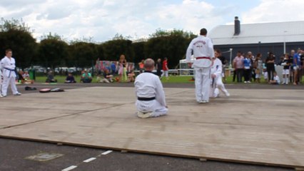 Le club de Taekwondo Saint Dié en démonstration
