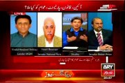 ARY Sawal Yeh Hai Dr Danish with Clash & Protest in Islamabad MQM Khalid Maqbool Siddiqui (05 Sept 2014)