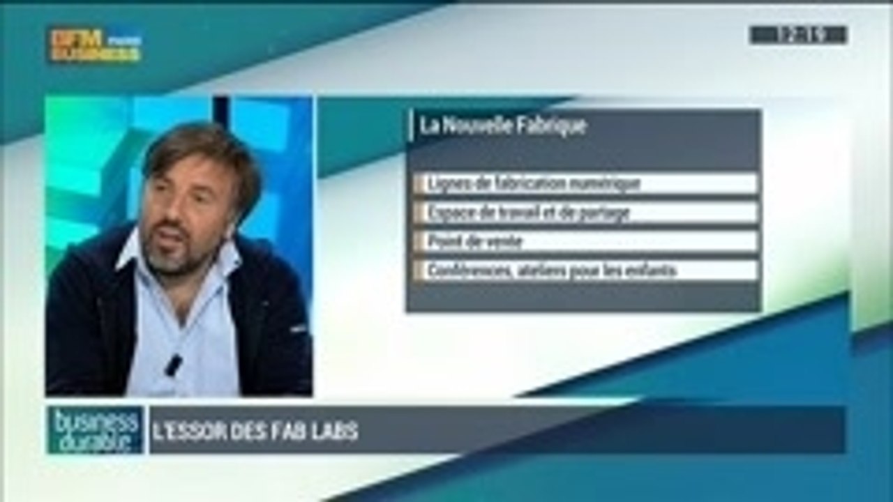 L'essor des Fab Labs: Vincent Guimas et Anne-Marine Bonniec, dans Business Durable - 07/09 2/5