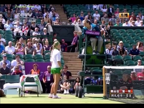 Victoria Azarenka vs Irina-Camelia Begu 2012 London R1 Highlights