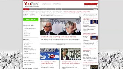 Ecosse: les indépendantistes pour la 1ère fois en tête