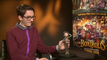 The Boxtrolls - Exclusive Interview With Isaac Hempstead Wright And Travis Knight