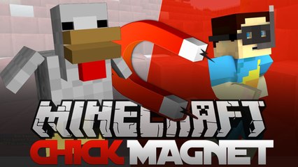 Minecraft Mini-Game : CHICK MAGNET! w/ Skydoesminecraft
