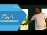 Workout at Home - Forearm Rotations