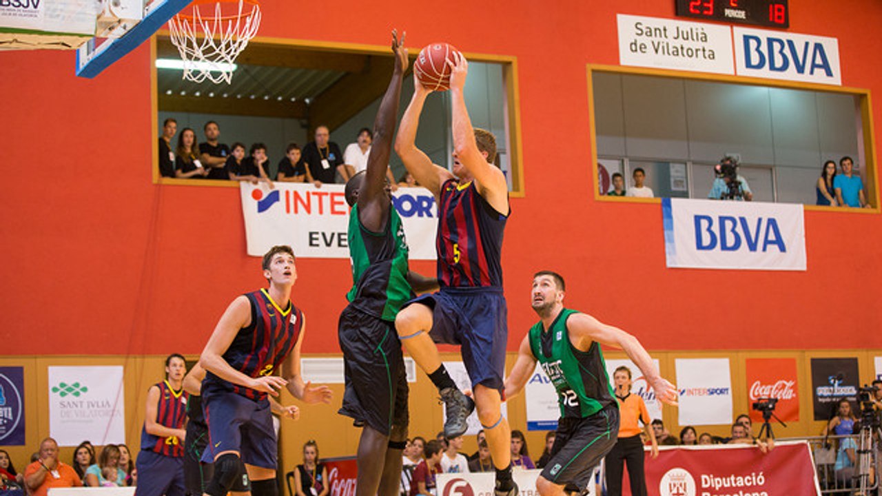 Barça-Joventut en Sant Julià de Vilatorta (71-65)