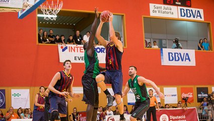 Barça-Joventut en Sant Julià de Vilatorta (71-65)
