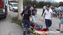İznik'te Motorsiklet Kazası