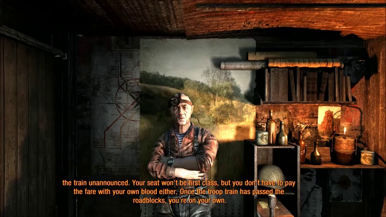 Let's Play Metro 2033 Redux pt 12 Cursed and Armory levels