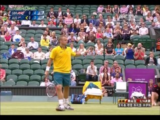 Murray/Robson vs Hewitt/Stosur 2012 London Highlights