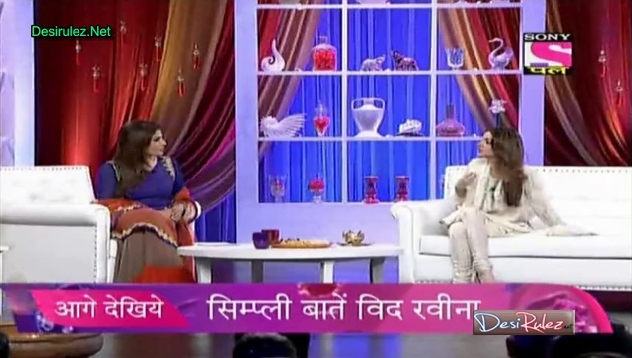Simply Baatein With Raveena 7th September 2014 Part 2