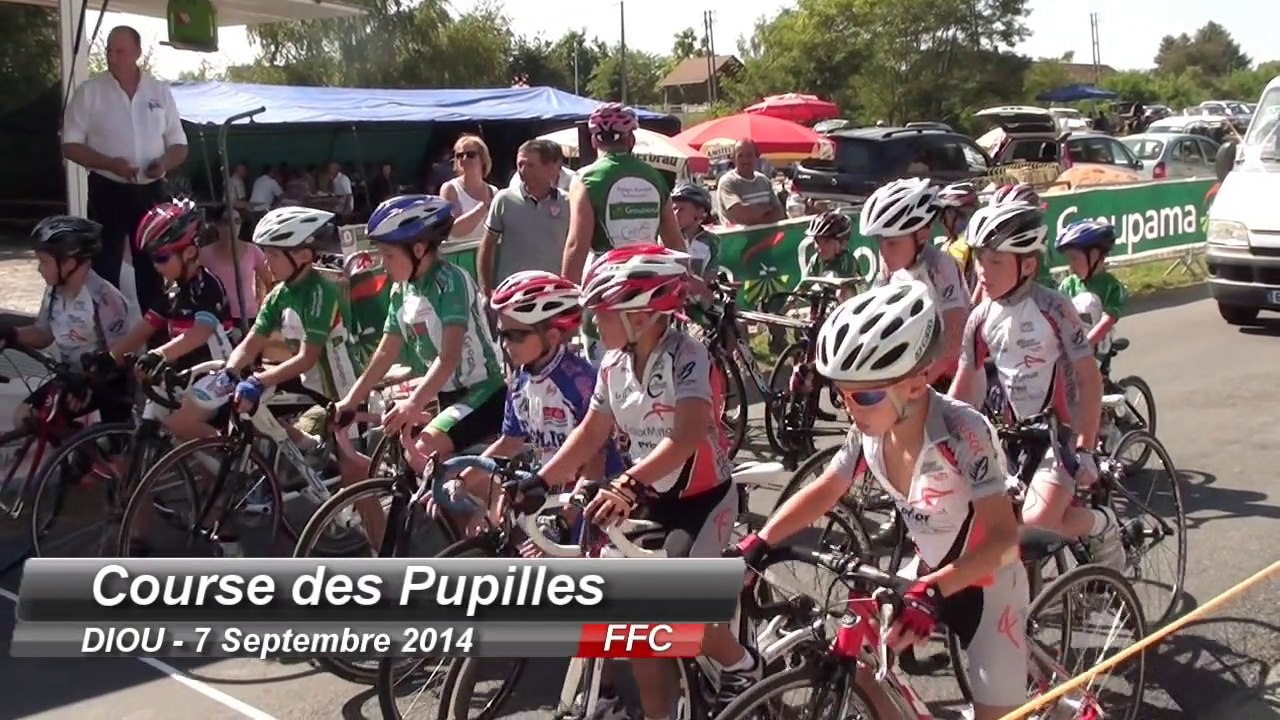 Course Cycliste Pupilles - DIOU - 7 Septembre 2014