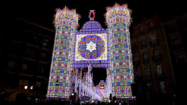 Fallas 2014 Illumination Sueca-Literato Azorín