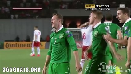 Georgia 1-2 Ireland All Goals