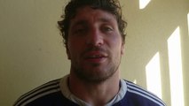 Rugby Fédérale 1 - Anthony Frenet après Tricastin - USB