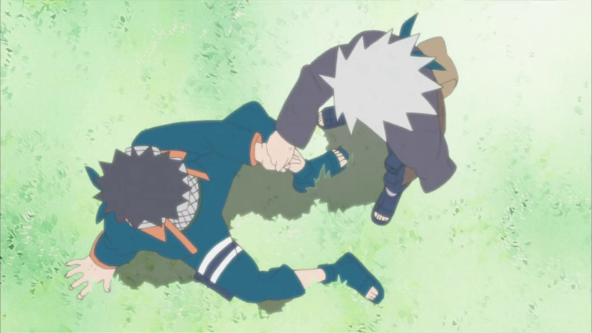 Naruto Shippuden: Kakashi Hatake vs. Obito Uchiha Full Fight (Eng