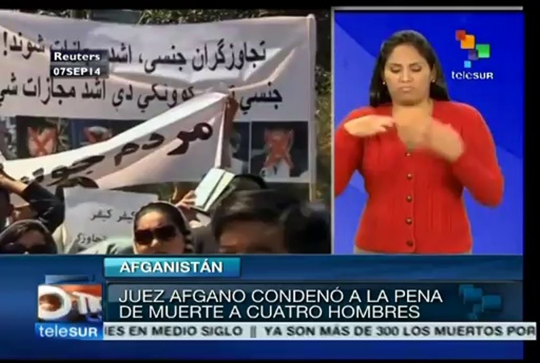 Condenan a pena de muerte a 7 sujetos que violaron a mujeres afganas