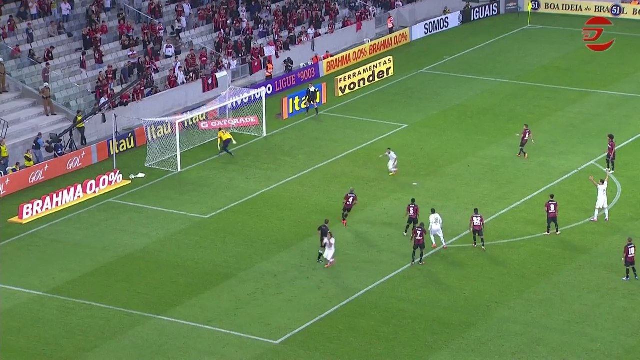 Palmeiras empata em 1 x 1 com o Atlético-PR