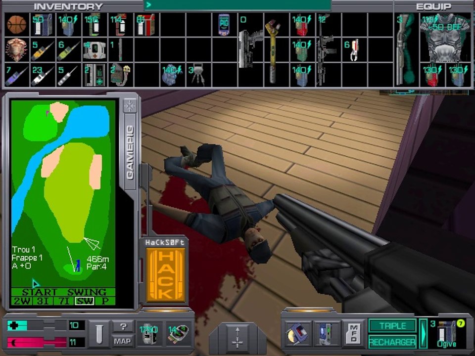 System Shock 2 walkthrough 9 - Le transmetteur