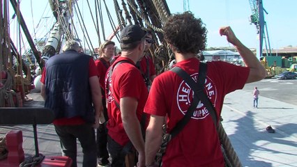 Célà tv Le JT- L'Hermione quitte pour la première fois Rochefort