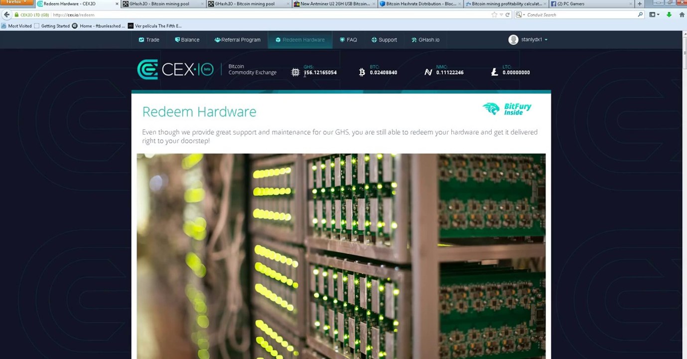 Minando bitcoin usando CEX.IO Todo explicado en detalles [ español ]
