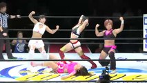 Shuu Shibutani & Ayako Hamada & Sakura Hirota vs Kyoko Kimura, Hikaru Shida & Cherry (WAVE)
