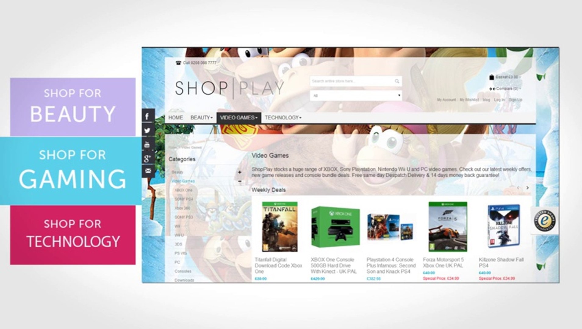 Shopplay- Buy branded cosmetic products and game consoles online