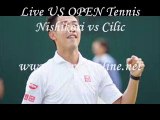 live us open Nishikori vs Cilic match