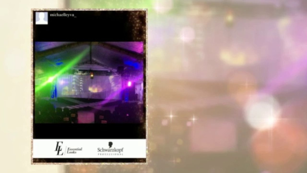 Live Hashtag Printing for your Event in Manila - Schwarzkopf Fashion Show 2014