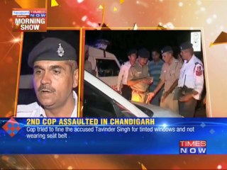 2nd cop assaulted in Chandigarh