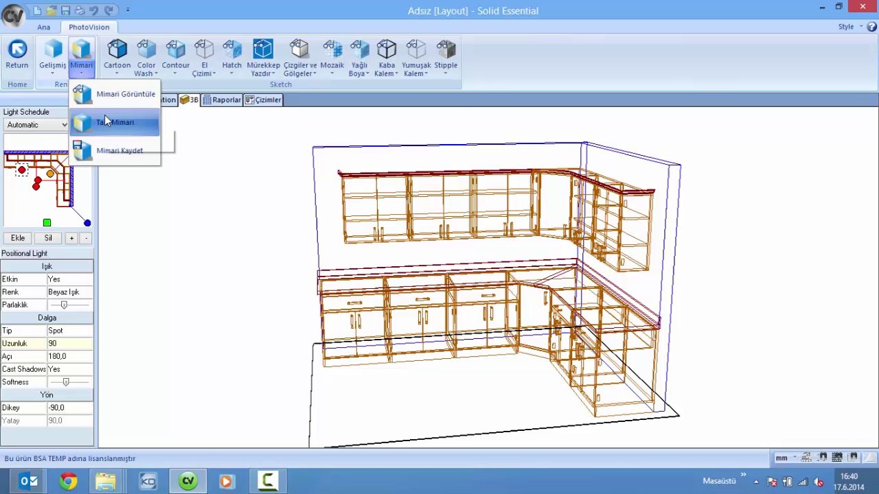 Cabinet Vision Eğitim-14