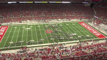 Ohio State Marching Band Performs TV Show Tribute Halftime Show