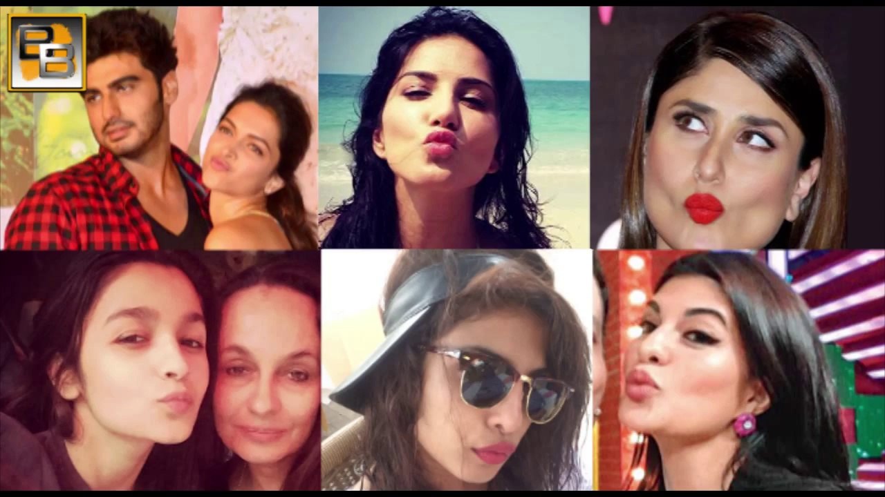 Bollywood actresses with SEXIEST POUTS | Kareena Kapoor, Deepika Padukone, Sunny Leone & MORE!