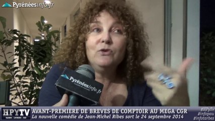 [CINEMA] Valérie Mairesse présente Brèves de comptoir (5 septembre 2014)