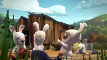 Les Lapins Cretins : Invasion - les poules