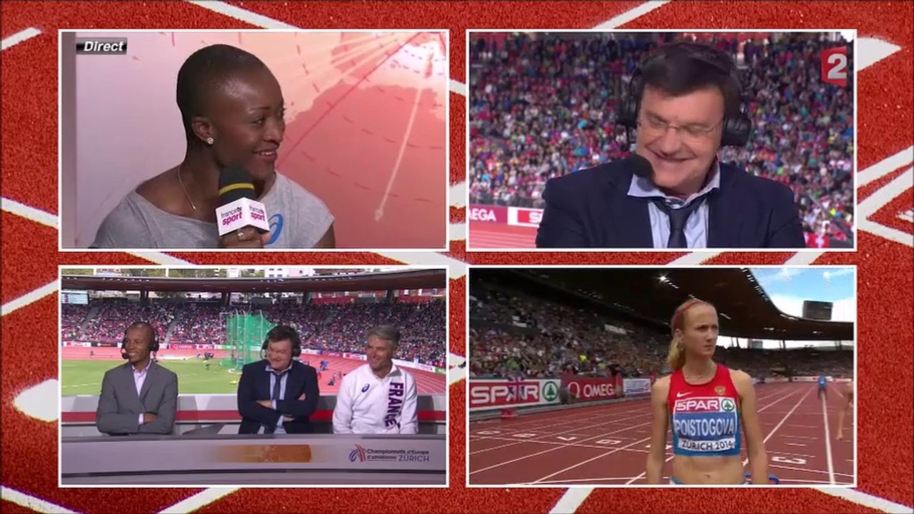 ChE athlétisme 2014, Nana Djimou et Bosse reviennent sur leurs championnats (après la J4)