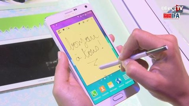 IFA 2014 : Coup d'oeil sur le Samsung Galaxy Note 4 et Galaxy Edge