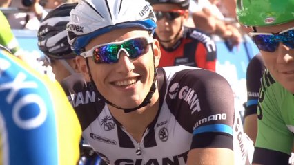 Kittel cieszy się ze startu w Tour of Britain