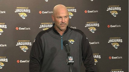 Jacksonville Jaguars postgame press conference