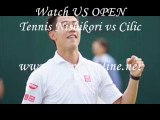 live us open Kei Nishikori vs Marin Cilic match