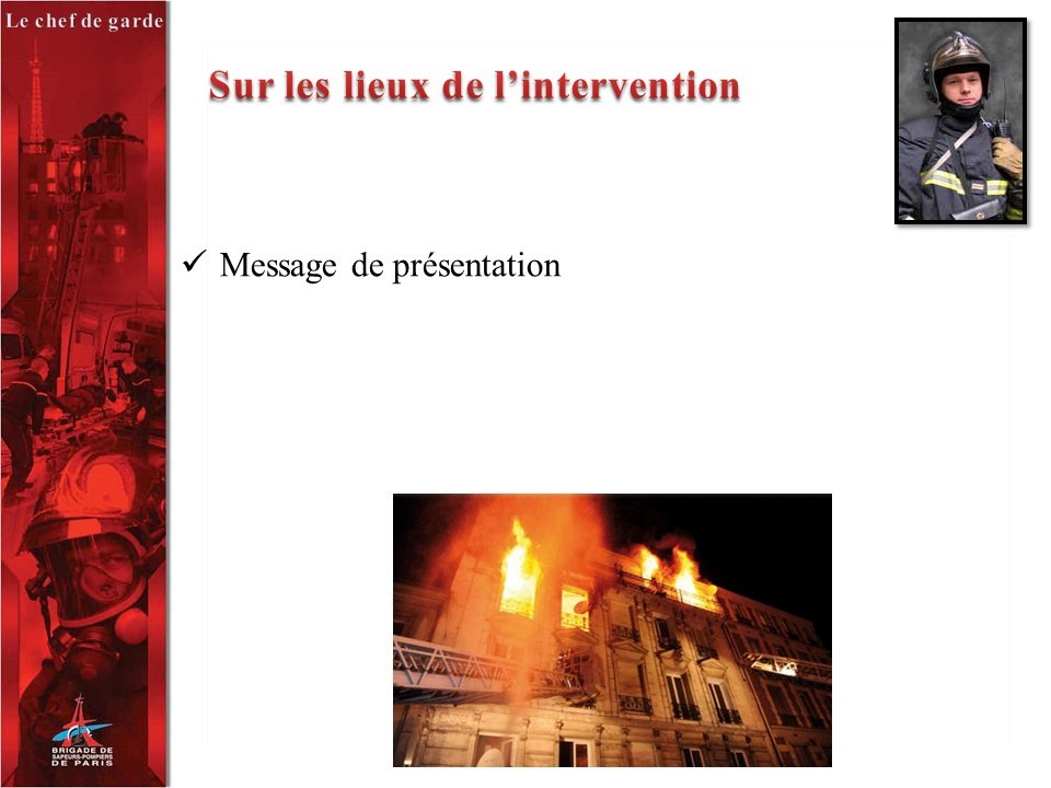 Le chef de Garde FIO 2014