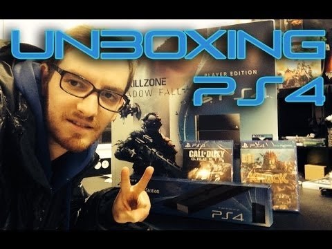 PLAYSTATION 4 UNBOXING - PS4 Bundle con Killzone Shadow Fall + PS camera + Joypad addizionale