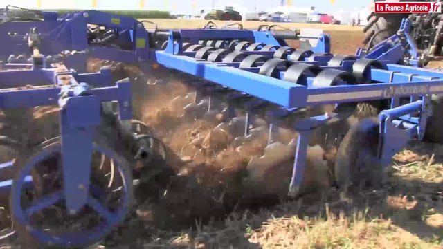 Déchaumeur : Le Rebell à disques de Köckerling