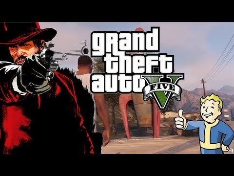 Easter Egg GTA 5: Red Dead Redemption & Fallout New Vegas in GTA?? by Doble