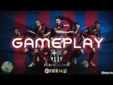 FIFA 14: GAMEPLAY demo HD 720p - Prime impressioni - match BARCELLONA - MILAN, pareri e novità