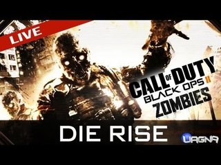 DLC: Die rise Live #2 [Gameplay] - Black Ops 2 Zombies by Black