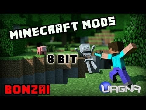 Minecraft Mods 1.5.1 #1 - Trickshot mod | 8bit mod | by Bonzai