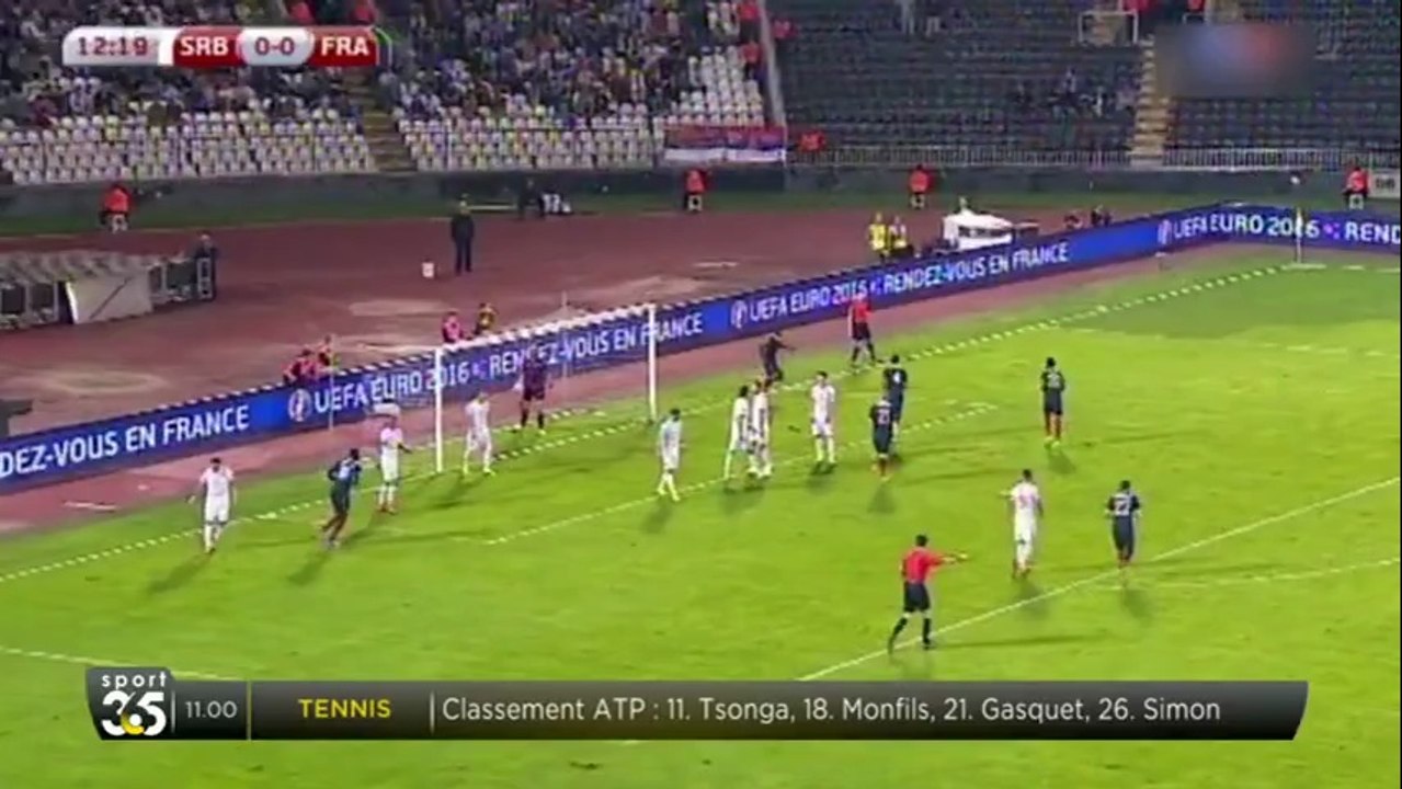 France Serbie match nul