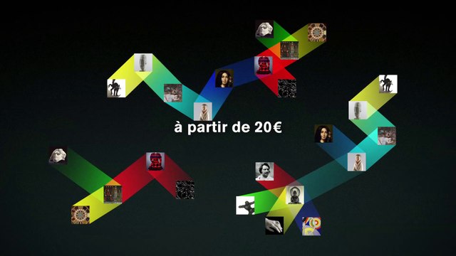 La carte Paris Musees