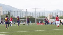 Barça Femenino A - Collerense (2-0): Golazo de Marta Corredera